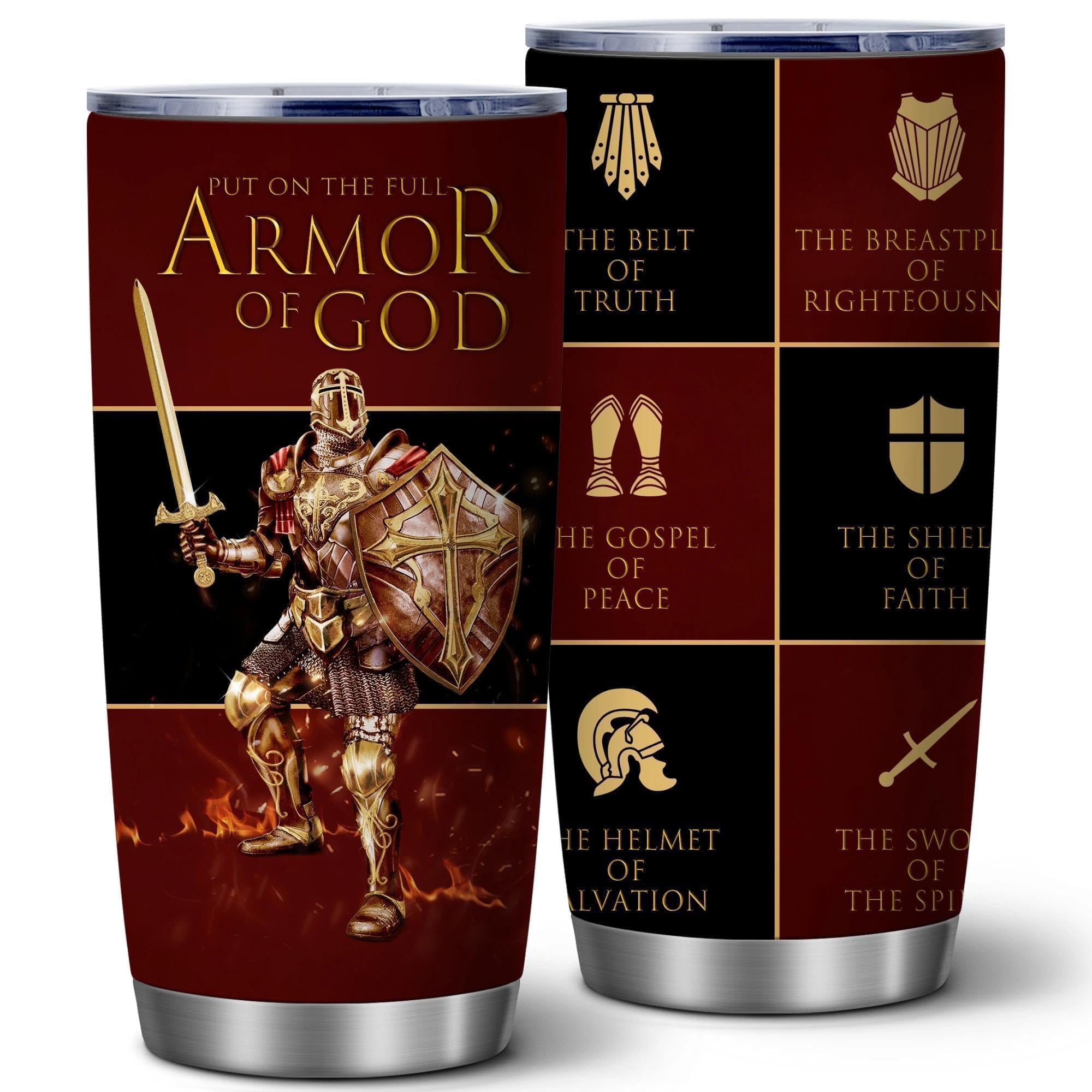 ATHAND Pastor Appreciation Tumbler front view, ideal for daily coffee on the go