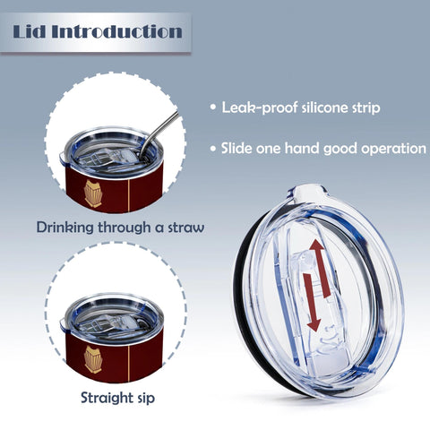 ATHAND sliding lid prevents spills during travel for peace of mind