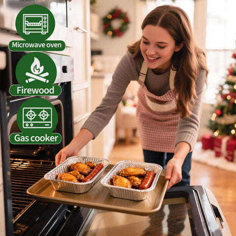 Atonofun Reindeer design tin for easy serving at parties.