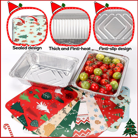 Atonofun Snowflake design tin offers elegant, stackable storage.