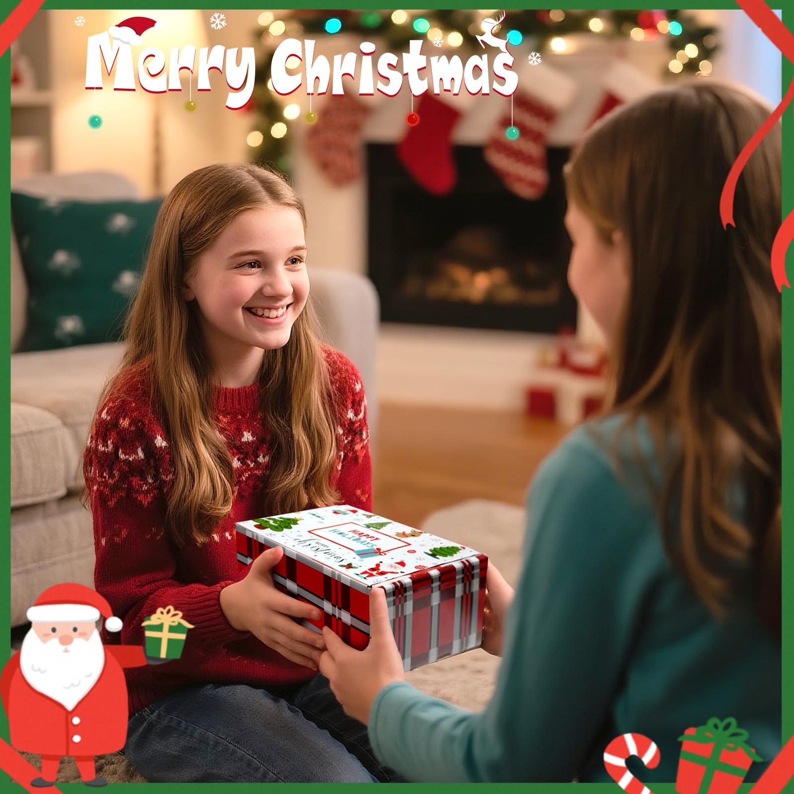 Atonofun Christmas socks deliver cozy warmth and festive cheer.