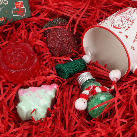 Atonofun Christmas tree bath bomb adds sparkle and relaxation during leisure time.