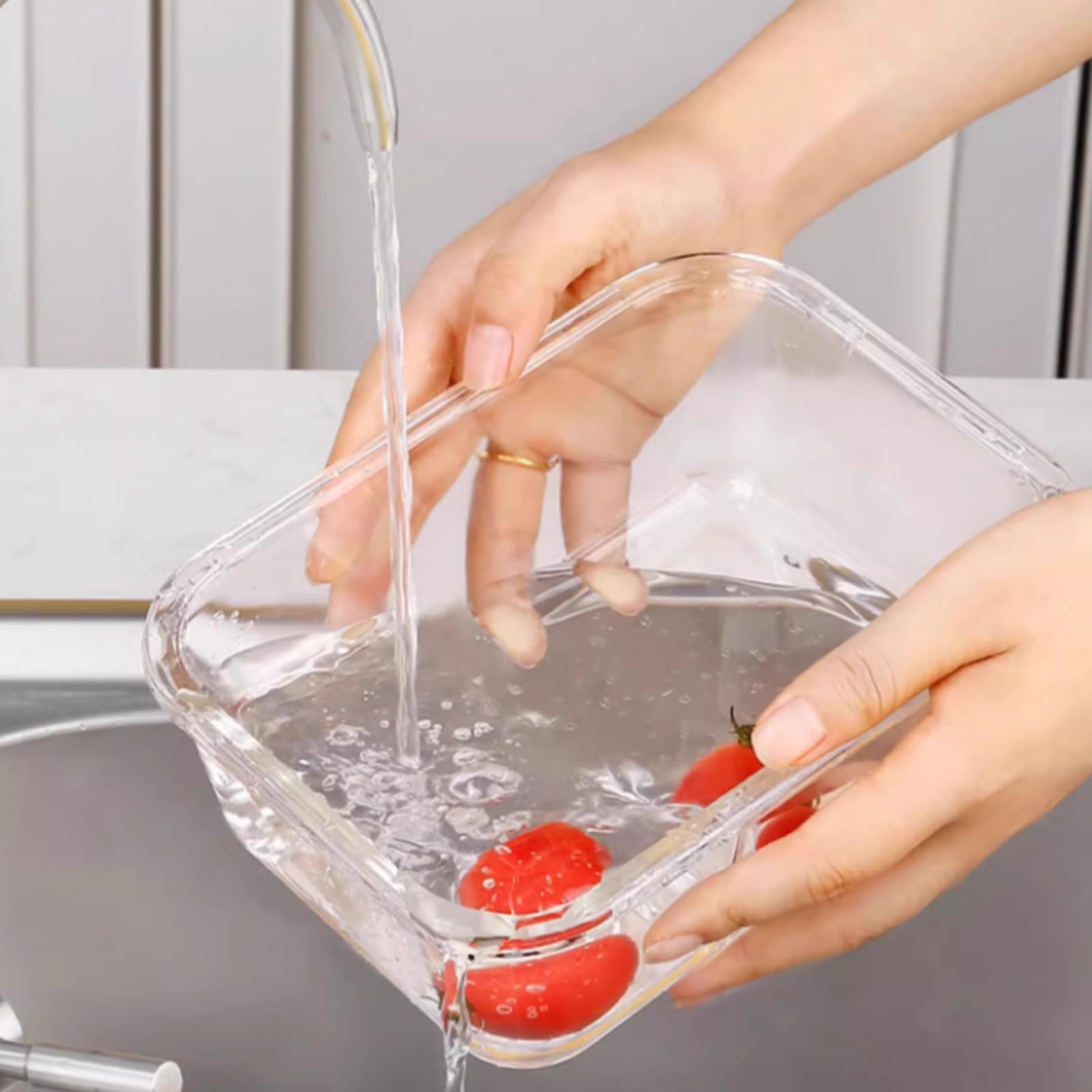 ATRDTO stackable design keeps countertops neat and tidy.