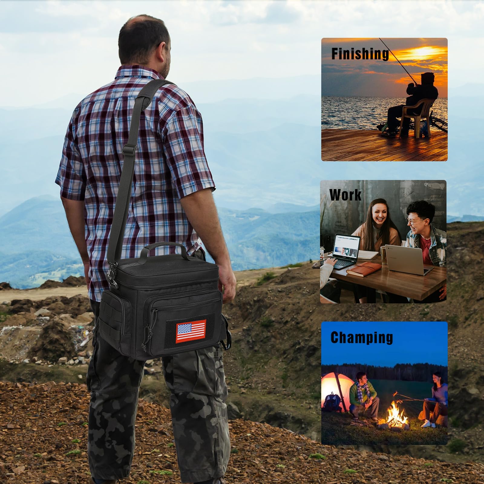ATRIPACK lunch box insulated-foam-layer inside demonstrates durable temperature control.