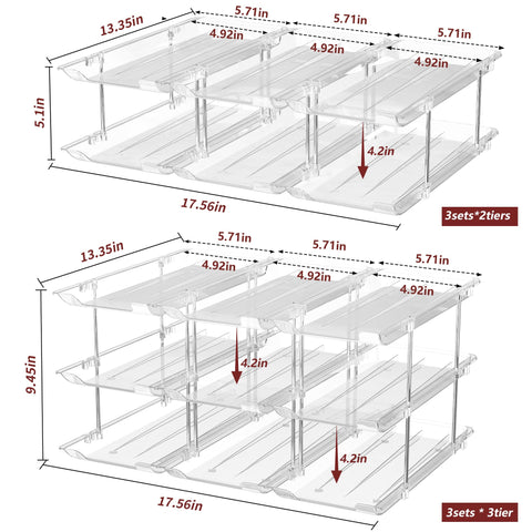 Attelite Can Organizer for Pantry: assembly without tools providing quick, sturdy setup