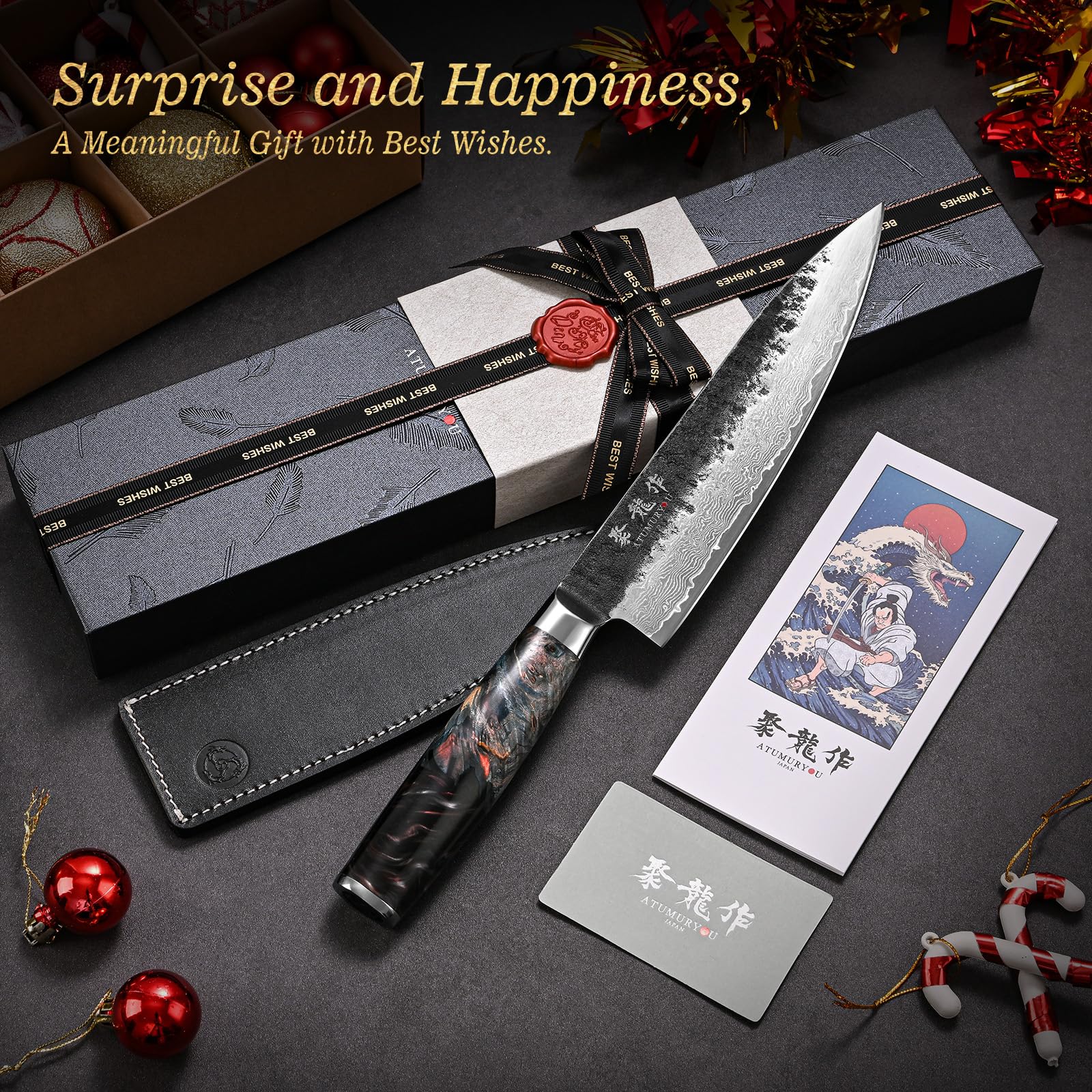 Atumuryou JPCK ergonomic handle demonstrates comfortable grip for extended prep