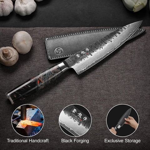 Atumuryou JPCK leather sheath protects the blade during storage