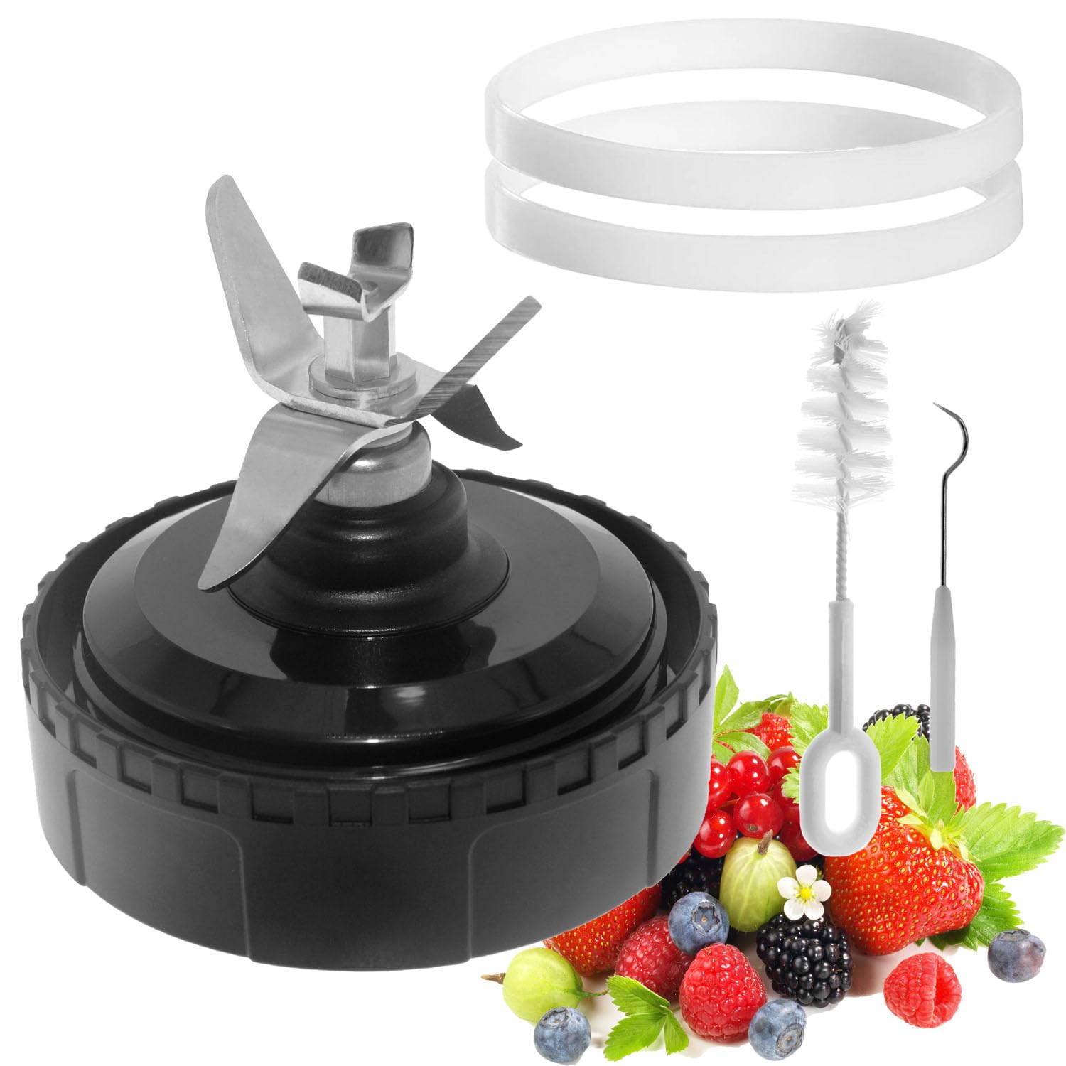 Atuwebo 5-Fin blade for Ninja QB3000 16oz cup delivers steady blending