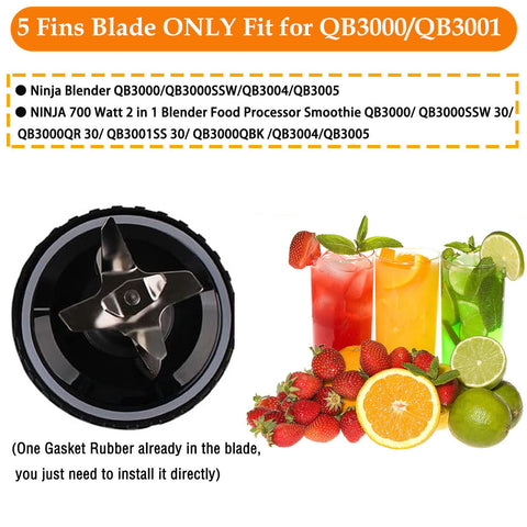 Atuwebo blade gasket set ensures secure seal during blending sessions
