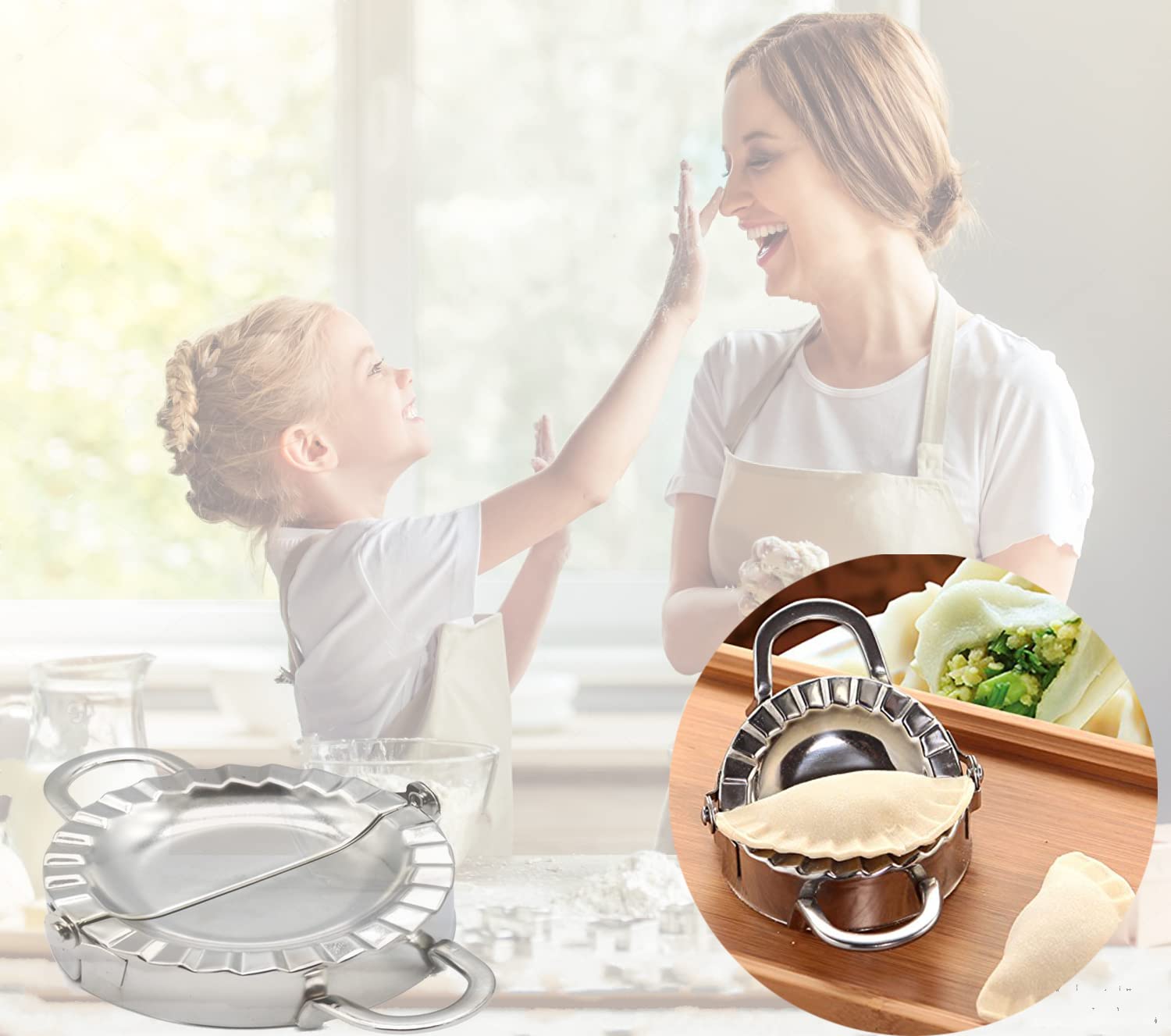 AUAM dishwasher-safe stainless steel cleans easily after use.