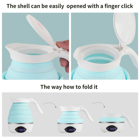 AUCOO stainless steel bottom plate helps maintain clean taste