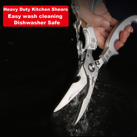 AUDAMI dishwasher-safe kitchen shears for easy cleanup