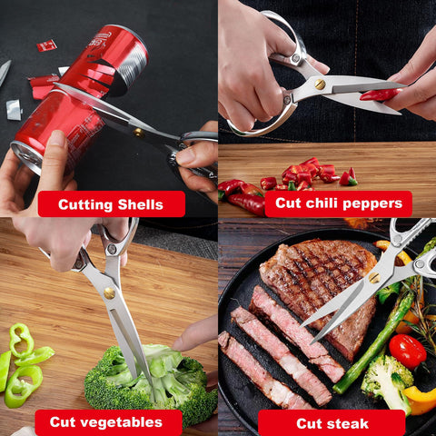 AUDAMI ergonomic aluminum-handle spring-loaded grip