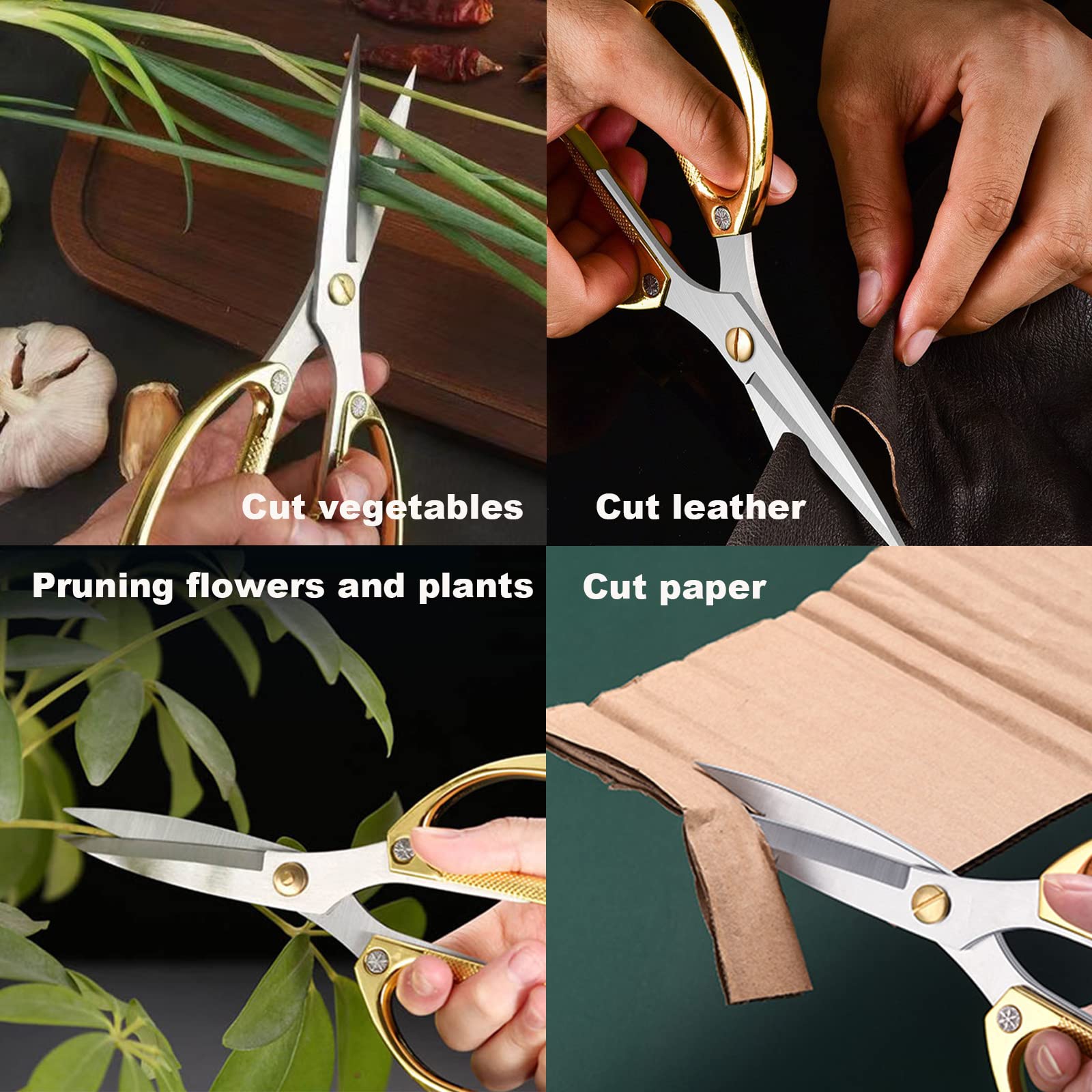 AUDAMI dishwasher-safe kitchen scissors for easy cleanup after meals