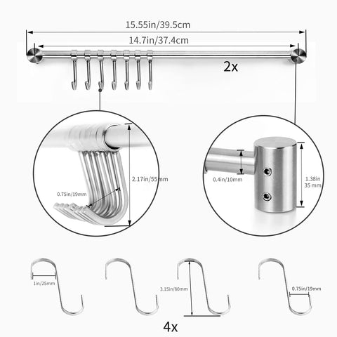 Audmore sturdy kit includes mounting hardware for fast, secure installation.