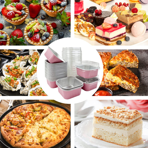 Augoog portable foil cups designed for desserts and on-the-go use.