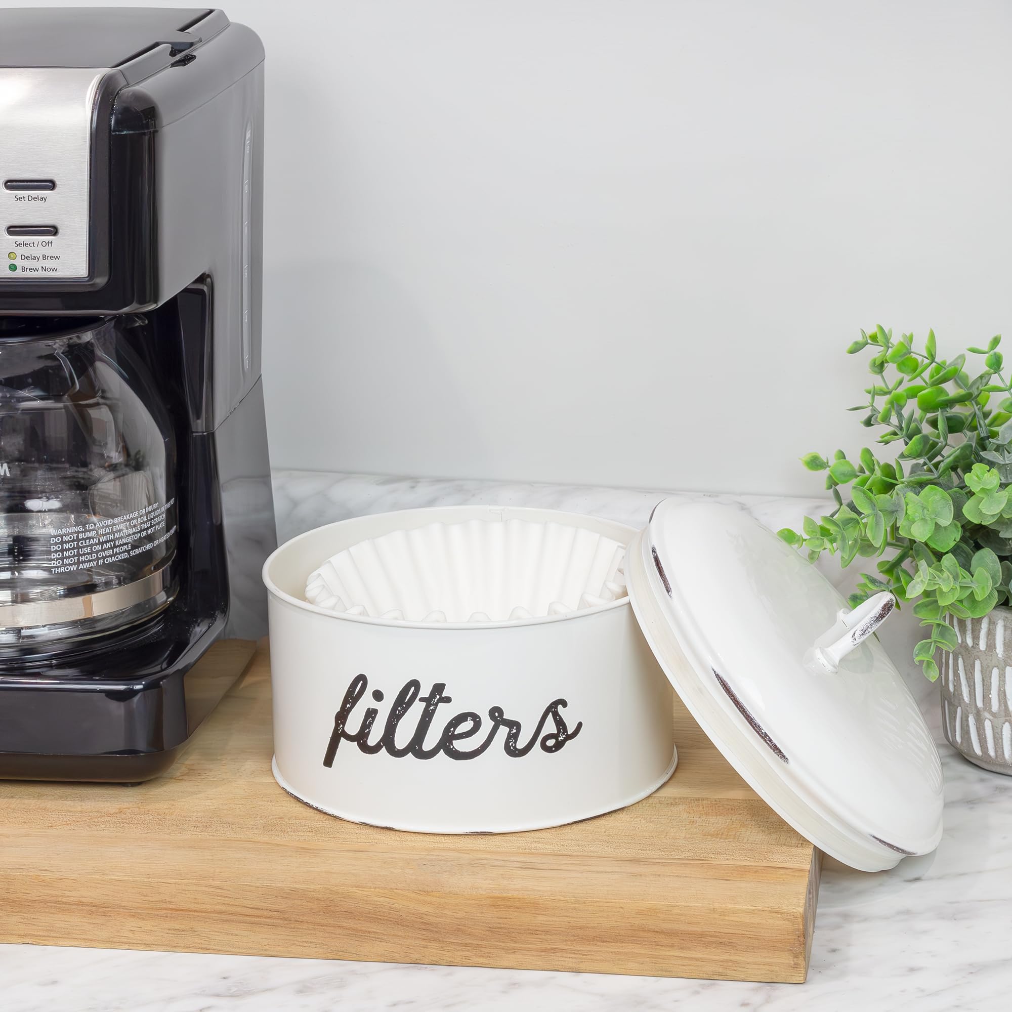 AuldHome Design filter holder with gasket attachment for tighter seal.