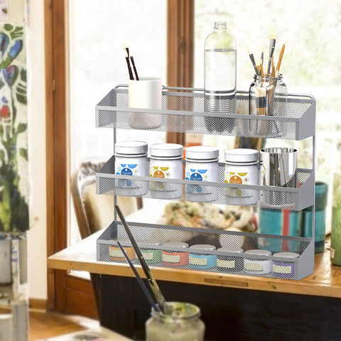 Auledio versatile storage for bathroom cosmetics and small items