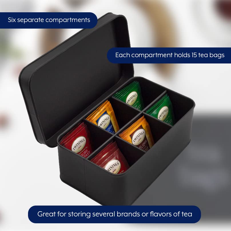 AuldHome Design enamelware box doubles as a snack box or small jewelry organizer.