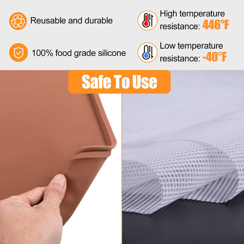 Aulock Cosori CP267-FD compatibility sheet fits standard dehydrator trays