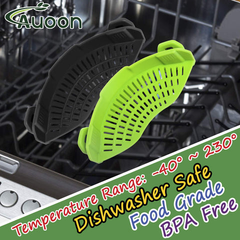 AUOON portable camping strainer designed for travel and outdoor use.