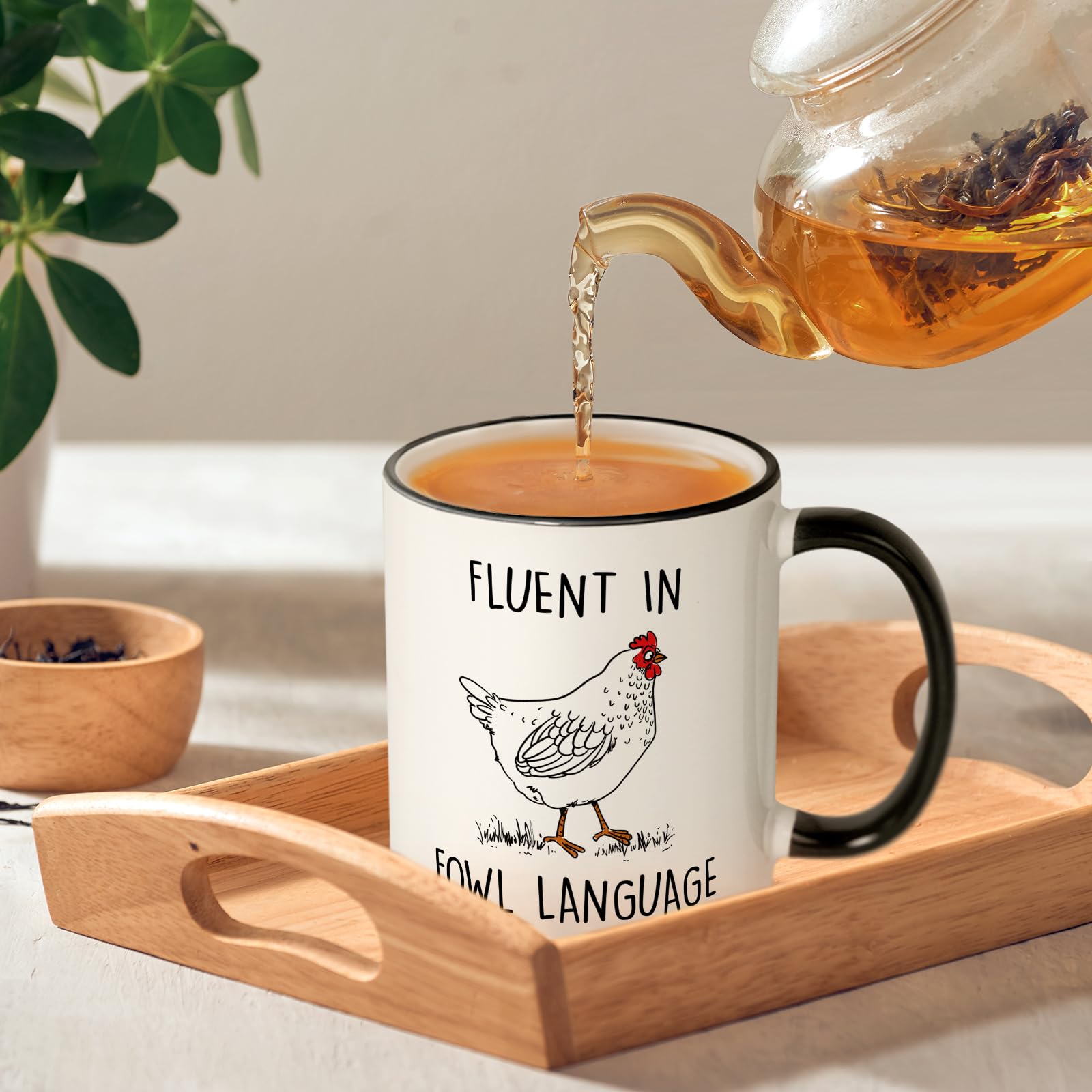 Aurahouse microwave-safe ceramic mug for everyday reuse.
