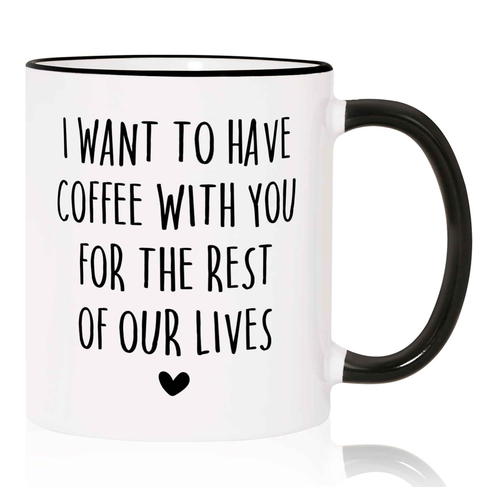 Aurahouse wedding anniversary mug for daily coffee moments and memories.