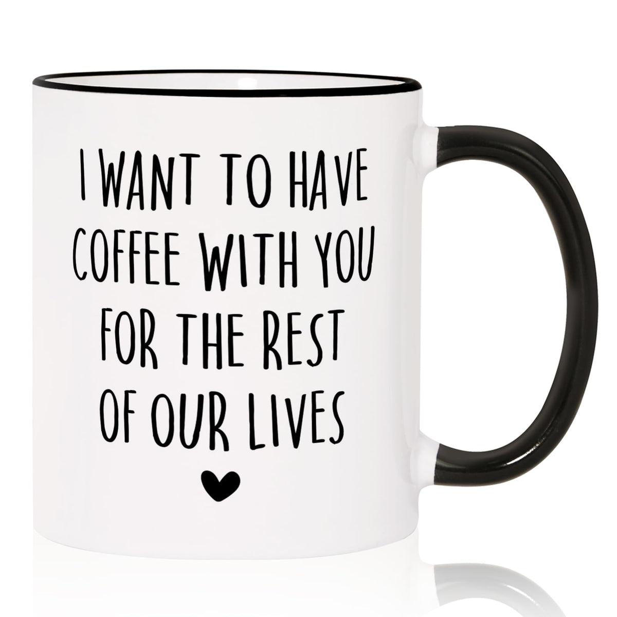 Aurahouse wedding anniversary mug for daily coffee moments and memories.