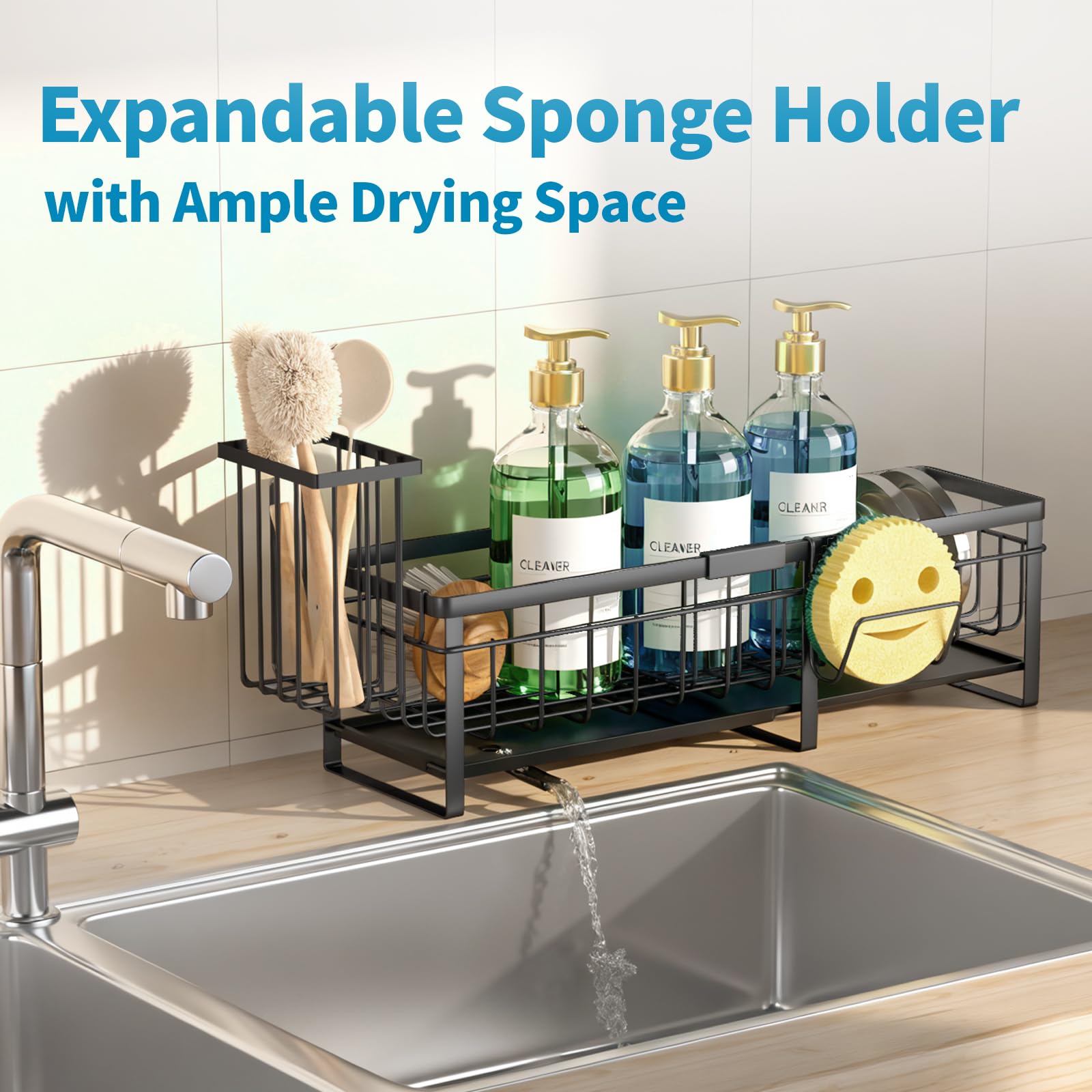 Aurblozen flexible, multi-directional rack adapts to space for smarter storage.