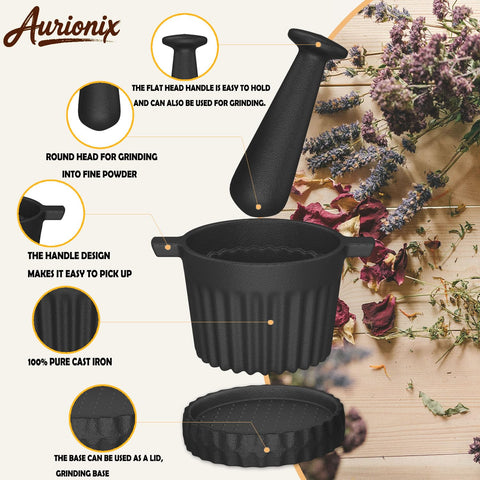 Aurionix 3-in-1 kitchen smasher consolidates prep tools.