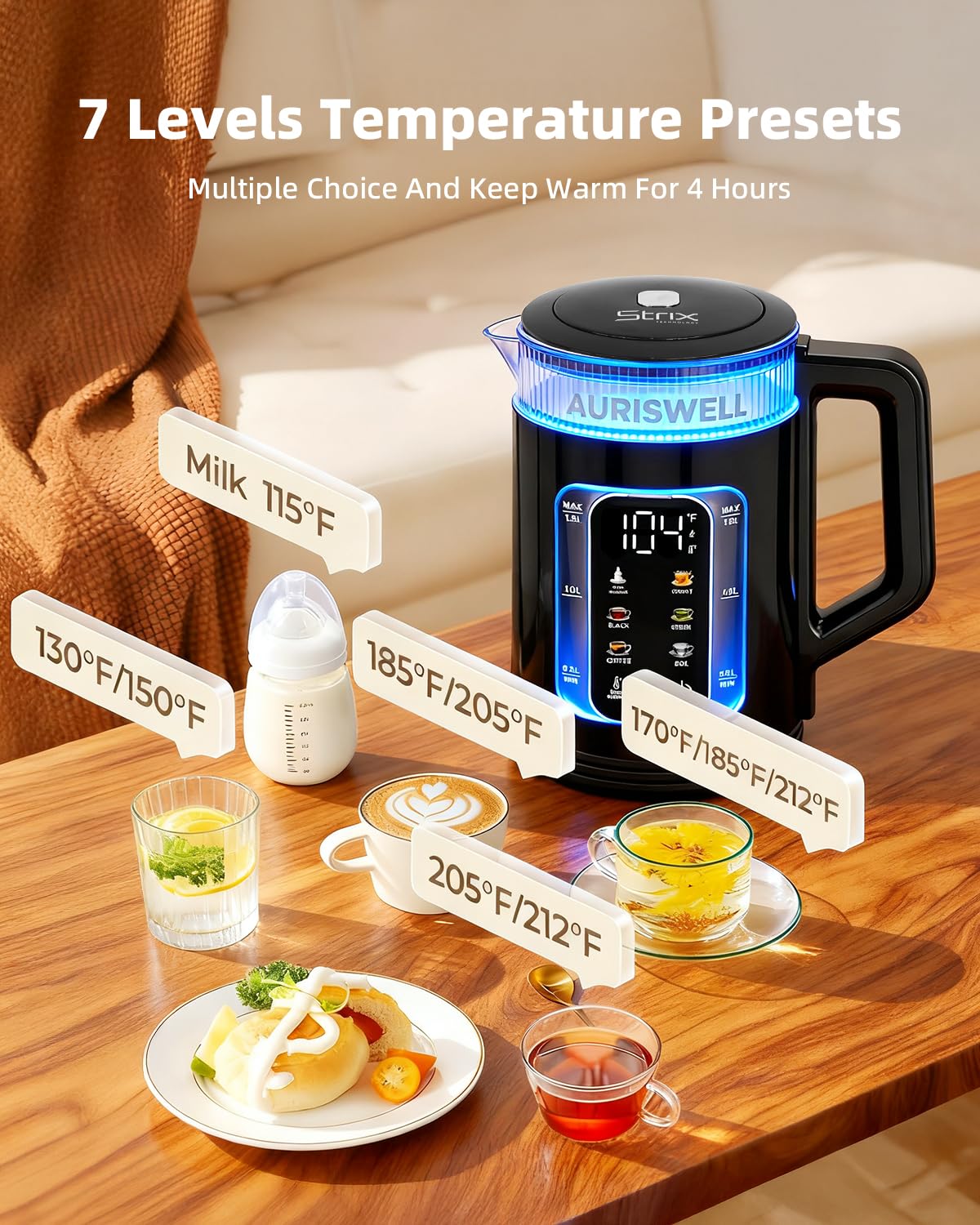Auriswell ideal for quick tea or coffee at home or in the office.