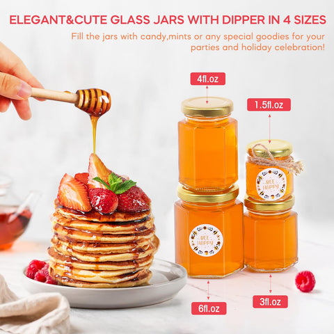 AuroTrends honey jar gift idea for showers and weddings