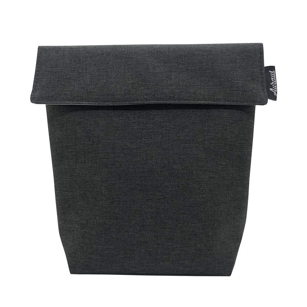 AURAUS insulated snack bag interior reveals cooling insulation for fresh meals on the go