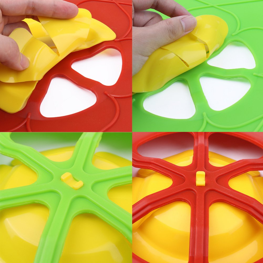 Durable, heat-resistant silicone AUSINCERE lid for safe cooking