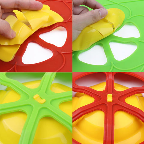 Durable, heat-resistant silicone AUSINCERE lid for safe cooking