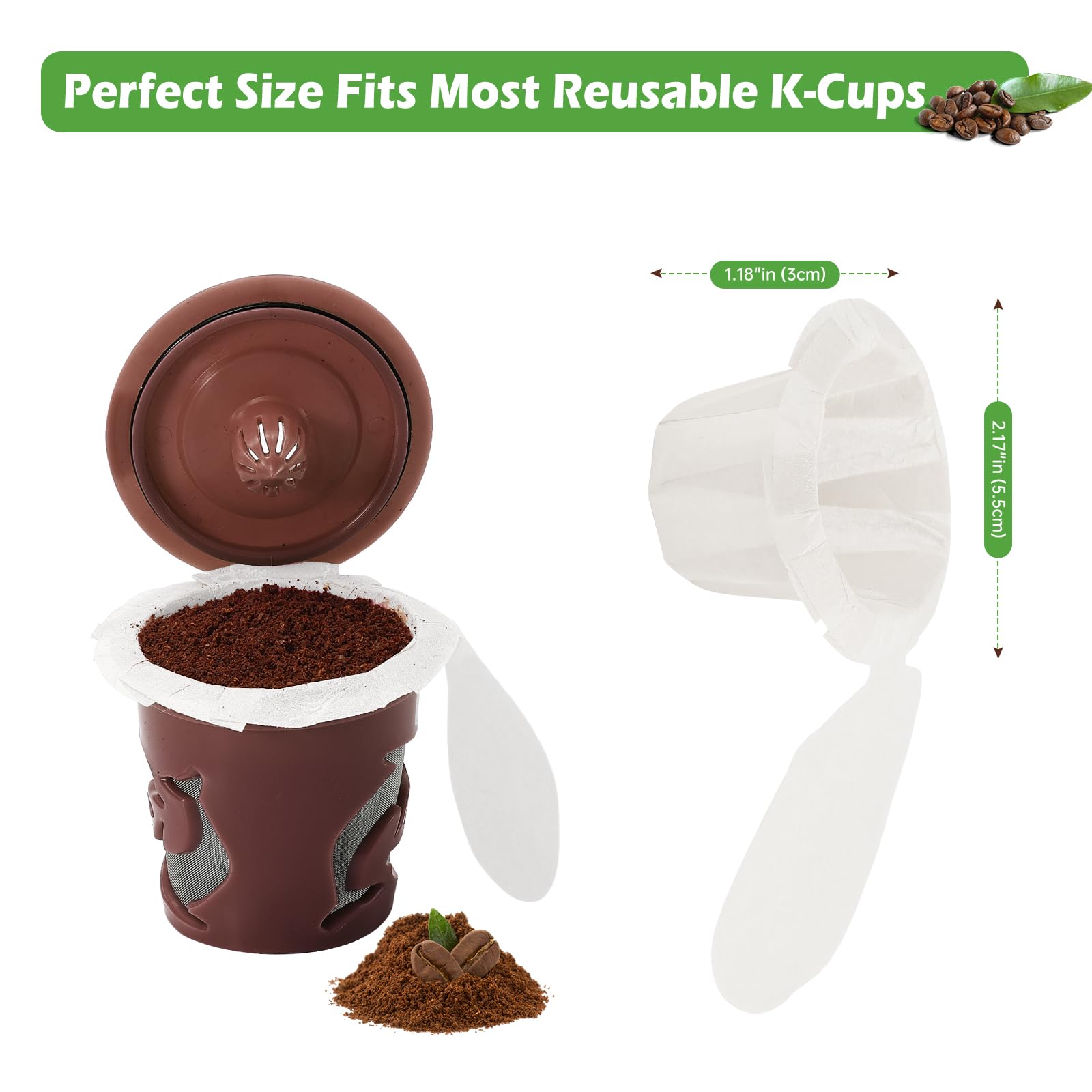 Aussen brew setup saving morning time with disposable filters.