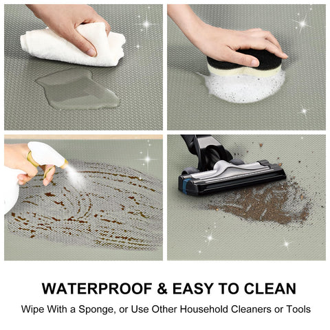 Autodeco high-density foam provides cushioned support to reduce fatigue during cooking
