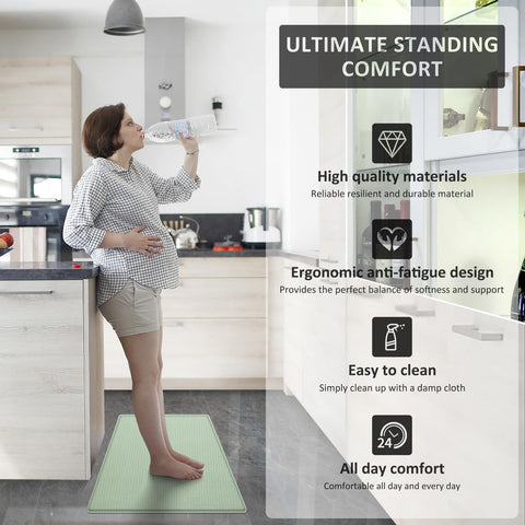 Autodeco kitchen mats suit multiple spaces like kitchens, laundry rooms, and offices
