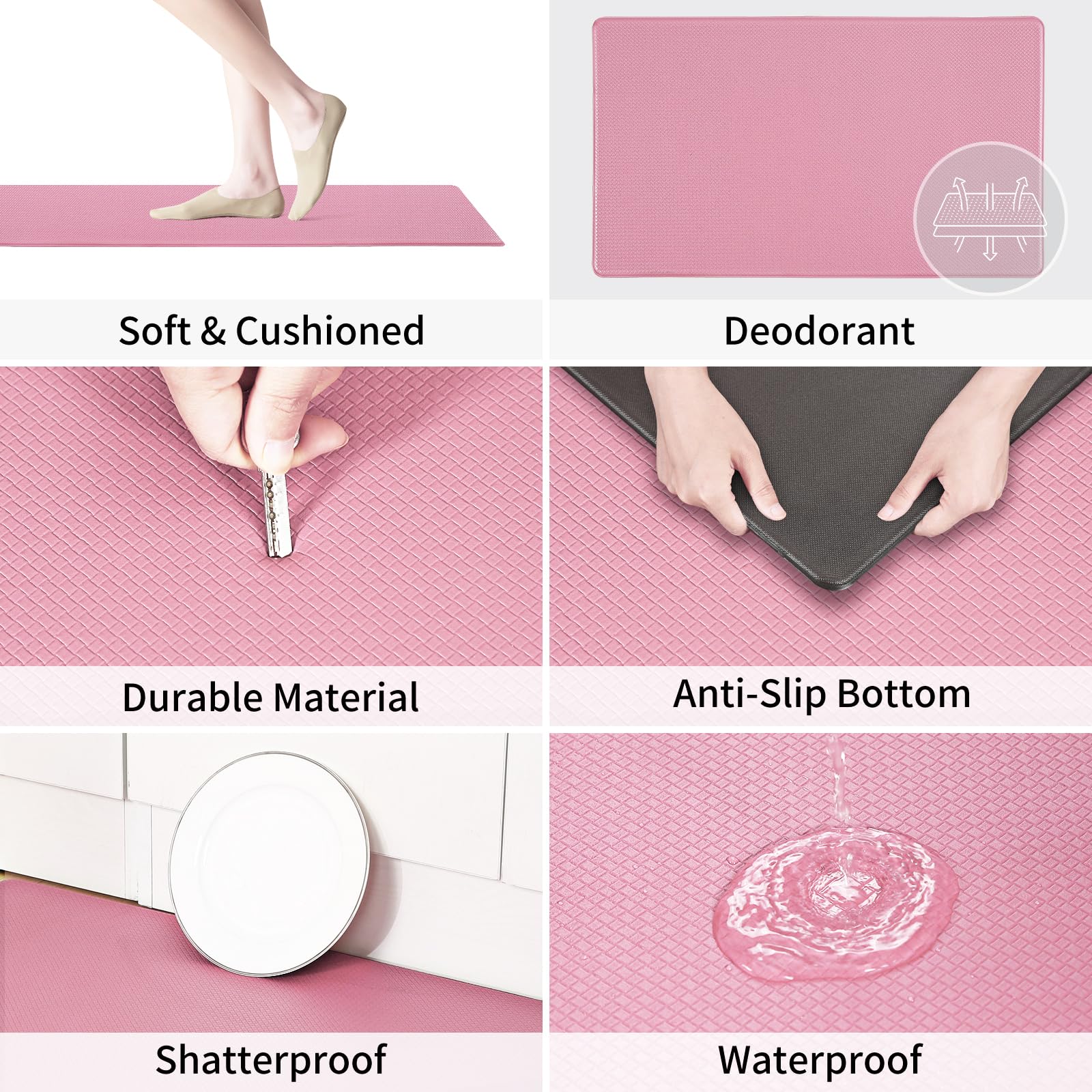 AUTODECO 17x59 foam close-up emphasizes supportive comfort.