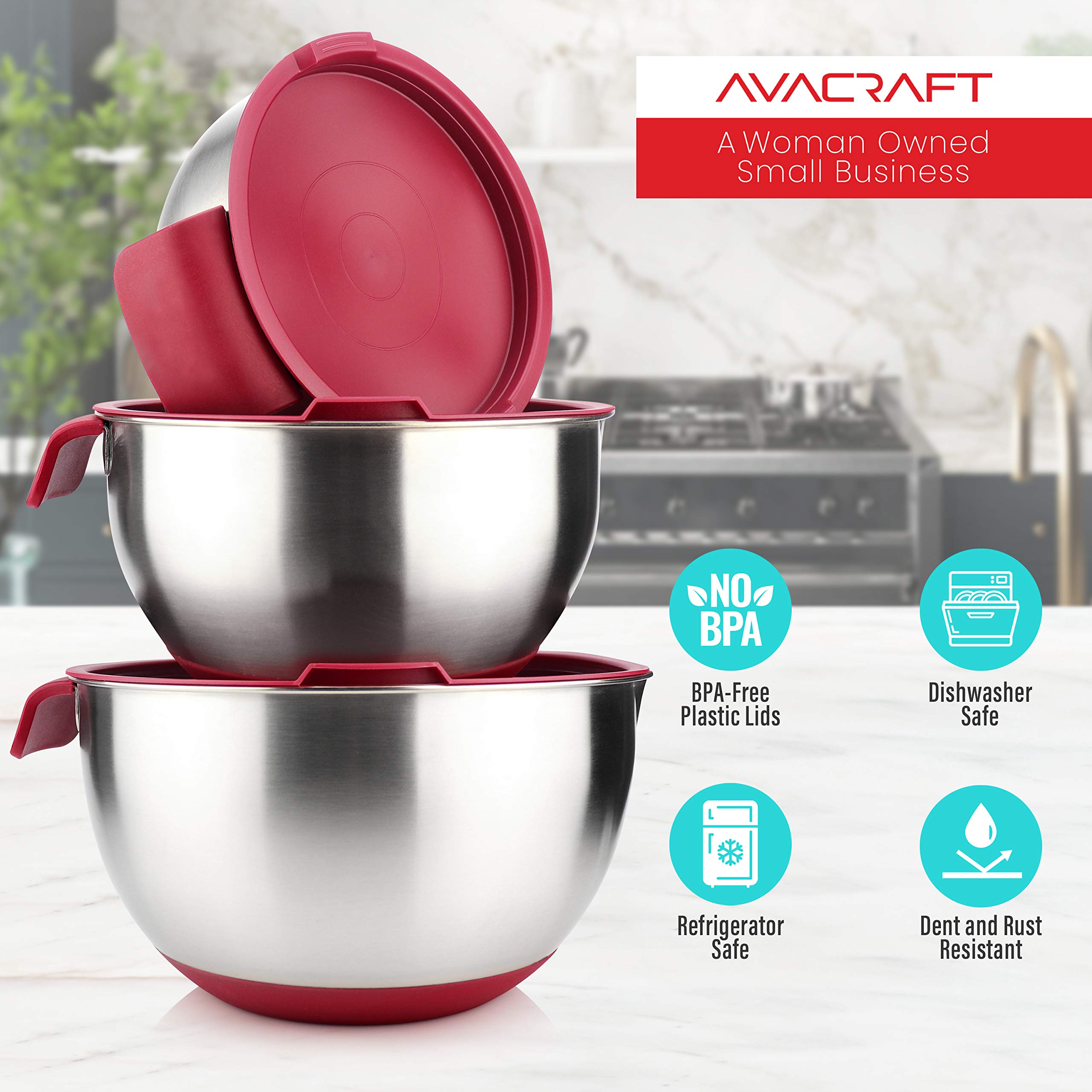 AVACRAFT durable dishwasher-safe bowls for daily use