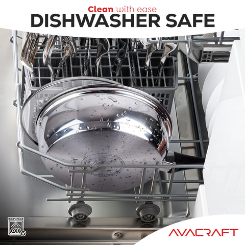 AVACRAFT removable insert converts to a versatile sauté pan