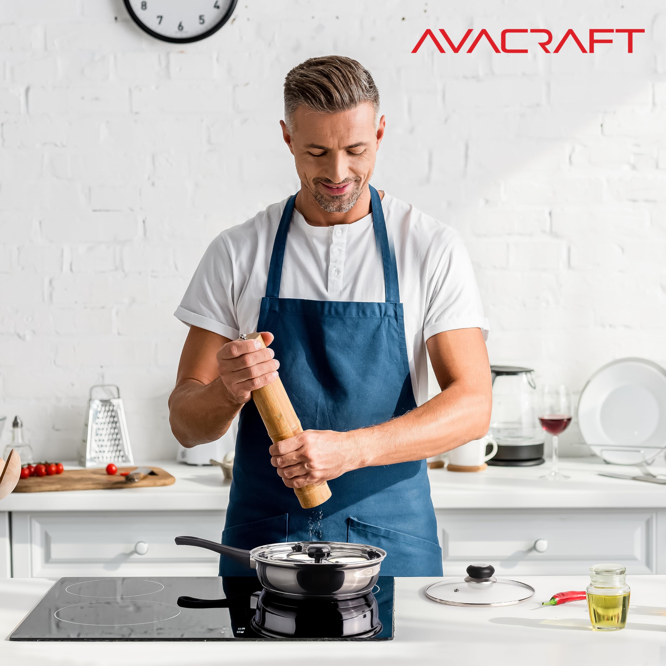 AVACRAFT polished satin finish adds style to your kitchen