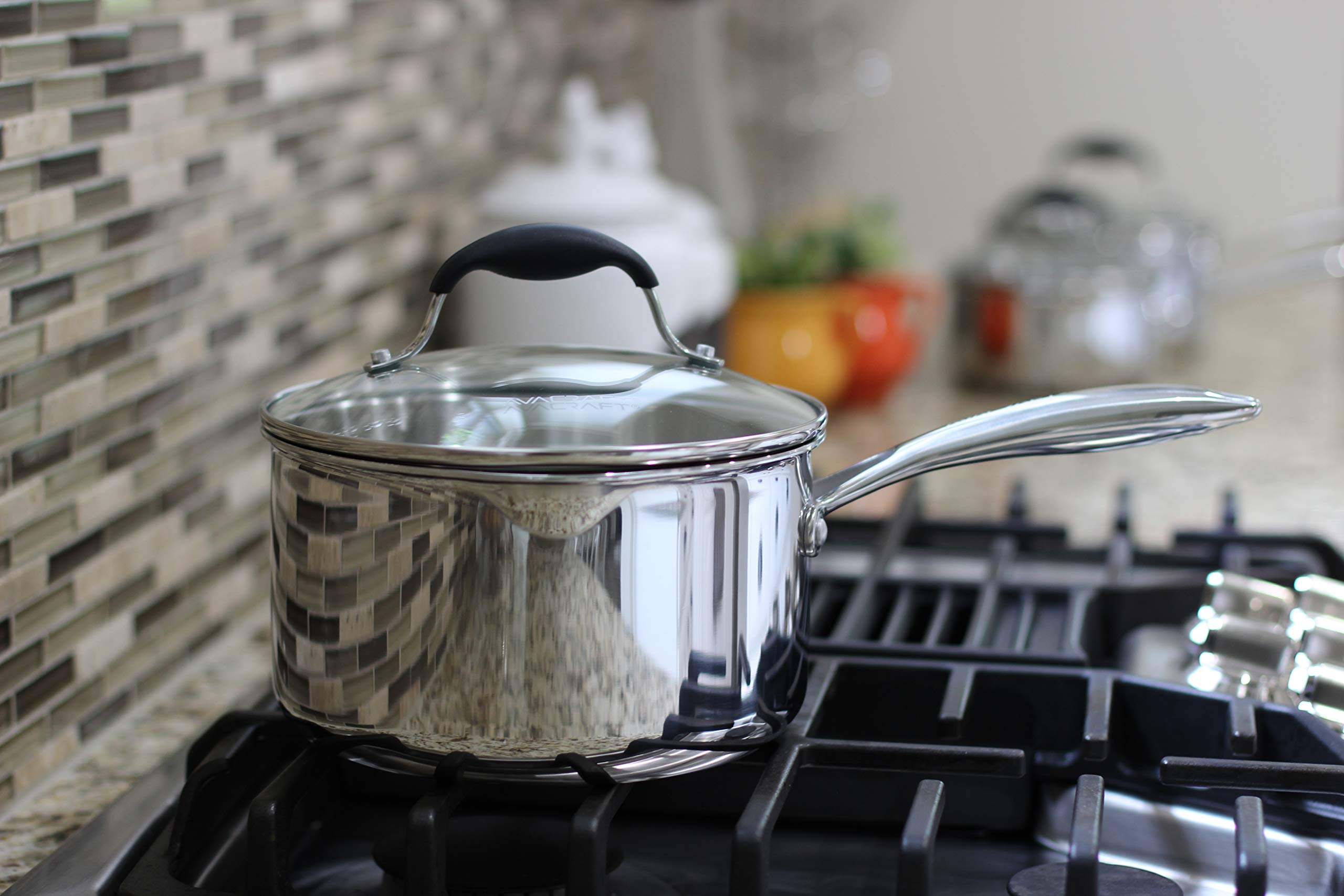 AVACRAFT 3.5 quart saucepan ideal for sauces, pasta, and more