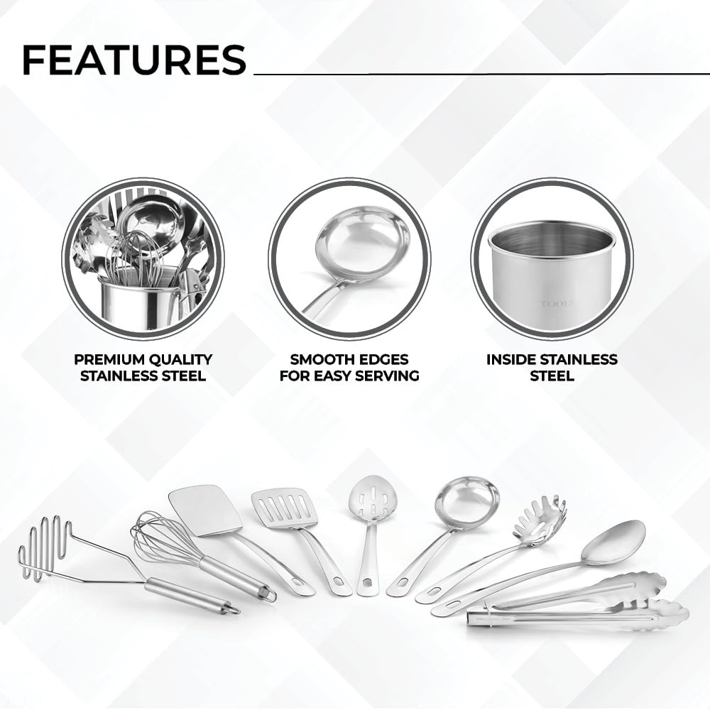Avador Premium Set is India-made with heavy-duty stainless steel for durability.
