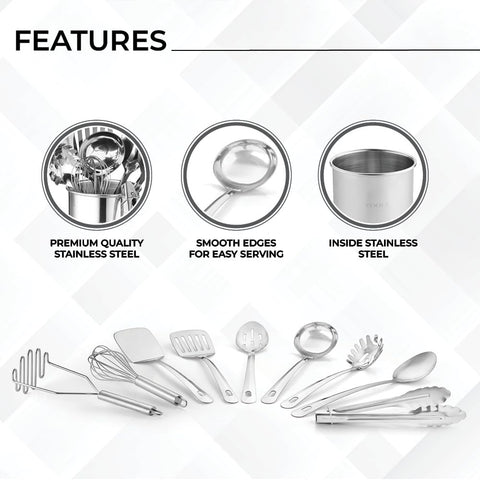 Avador Premium Set is India-made with heavy-duty stainless steel for durability.