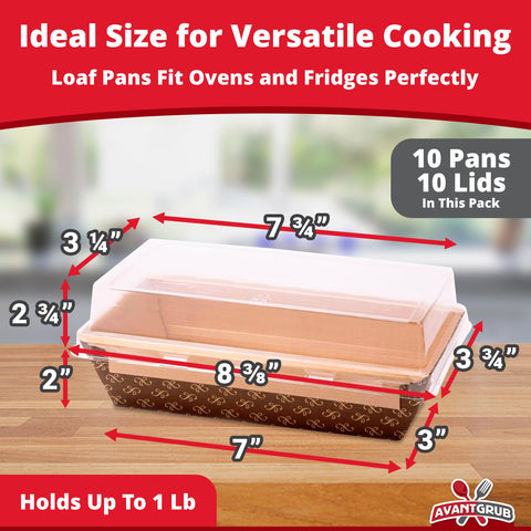 Avant Grub baking pan 7x3 base compact for convenient portioning and storage