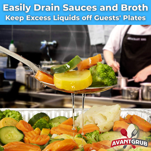 Avant Grub 11in spoon versatile for cooking, basting and serving.