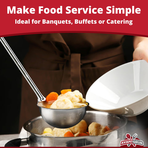 Avant Grub ergonomic handle supports comfortable all-day use.