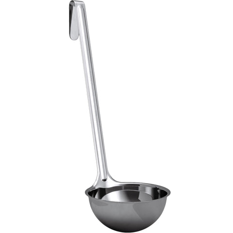 Avant Grub 8-ounce soup ladle with long handle for precise portions.