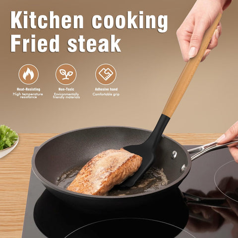 AVGPD deep soup ladle for smooth serving of soups and stews